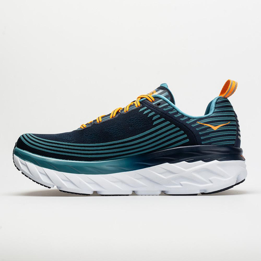 Hoka One One Bondi 6 Men's Black Iris/Storm Blue