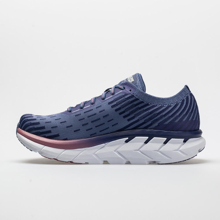 Hoka One One Clifton 5 Knit Women's Marlin/Blue Ribbon