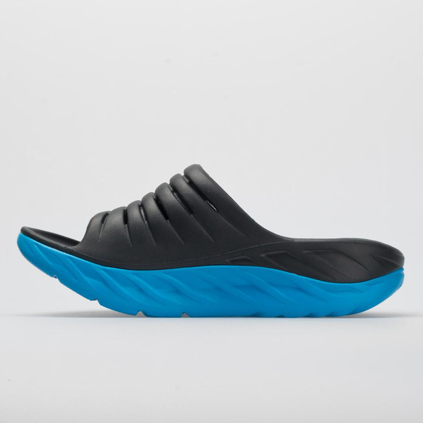 Hoka One One Ora Recovery Slide Women's Ebony/Dresden Blue