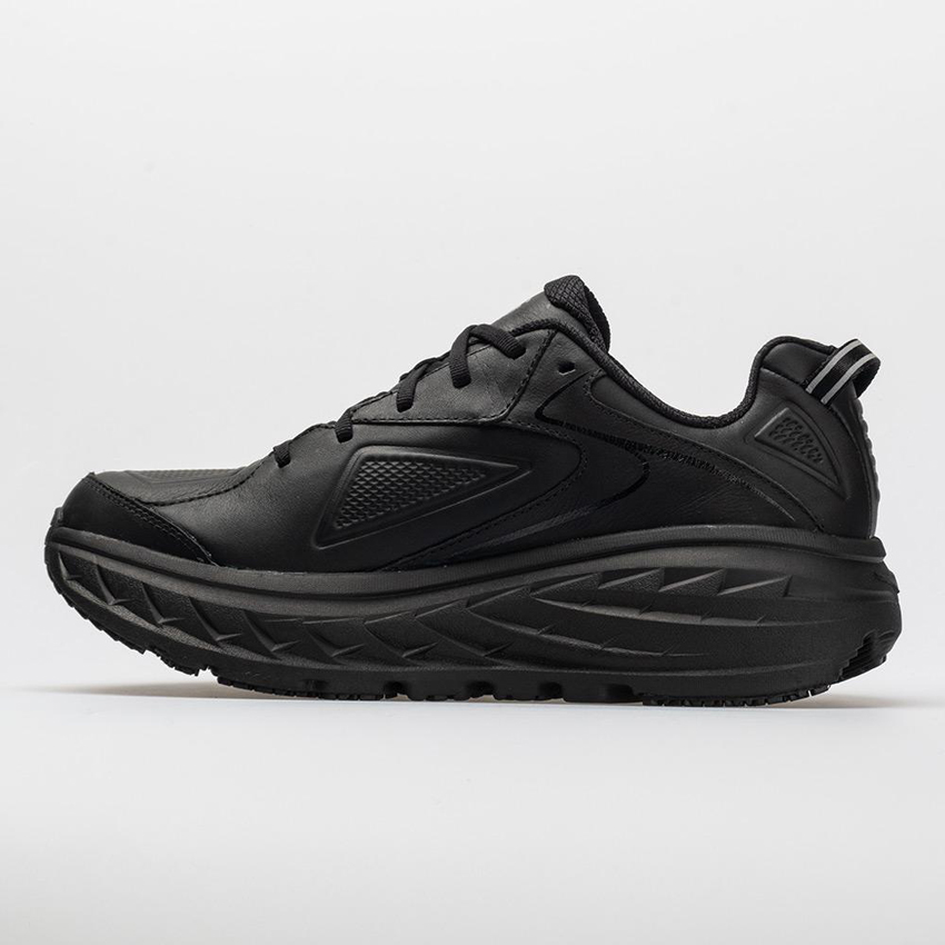 Hoka One One Bondi Leather Men's Black