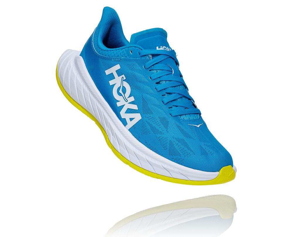 HOKA ONE ONE Carbon X 2 for Women - DIVA BLUE / CITRUS