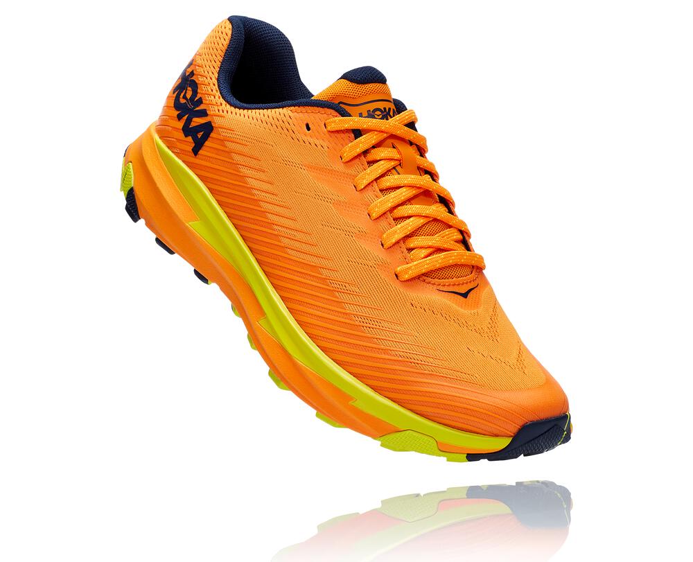 HOKA ONE ONE Torrent 2 for Men - BRIGHT MARIGOLD / EVENING PRIMR