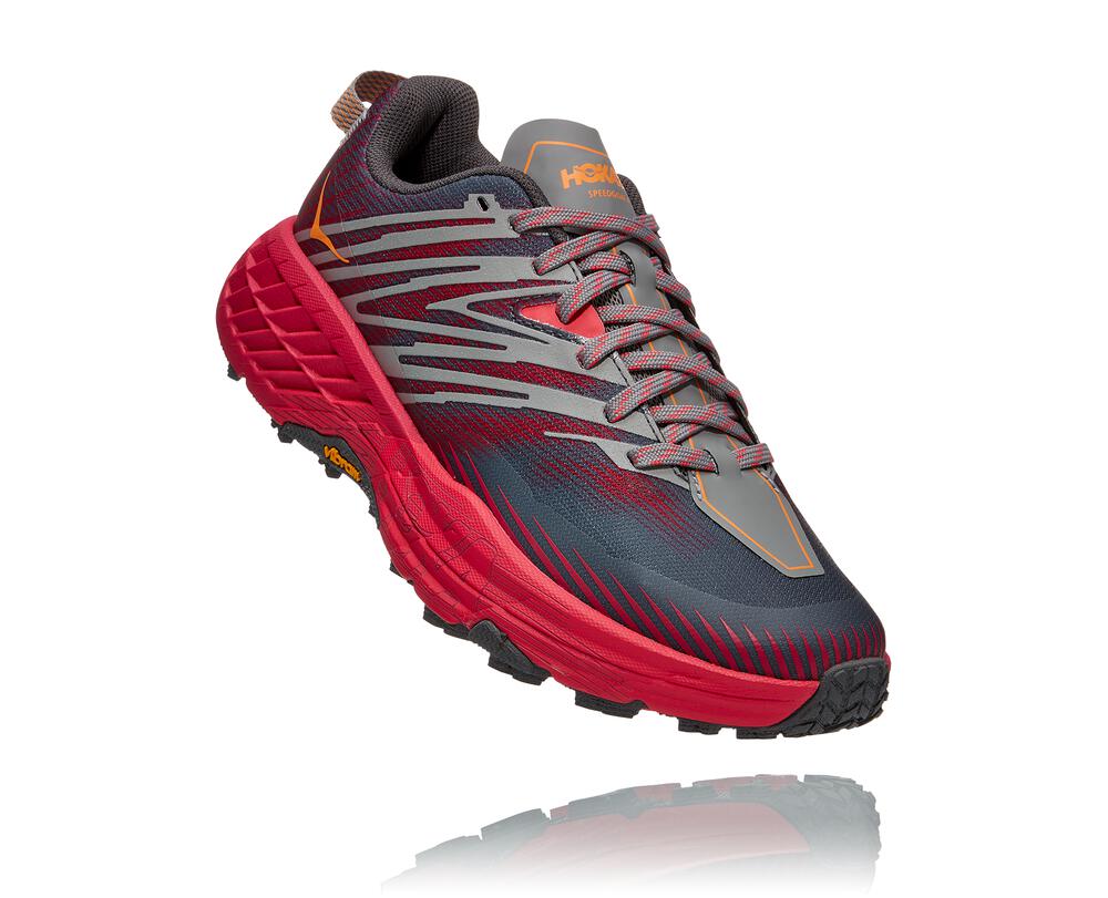 HOKA ONE ONE Speedgoat 4 for Women - CASTLEROCK / PARADISE PINK