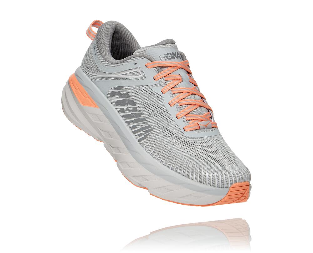 HOKA ONE ONE Bondi 7 for Men - HARBOR MIST / SHARKSKIN