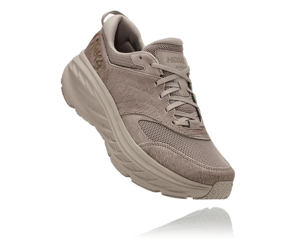 HOKA ONE ONE Hoka X Eg Bondi L - SIMPLY TAUPE COW HAIR