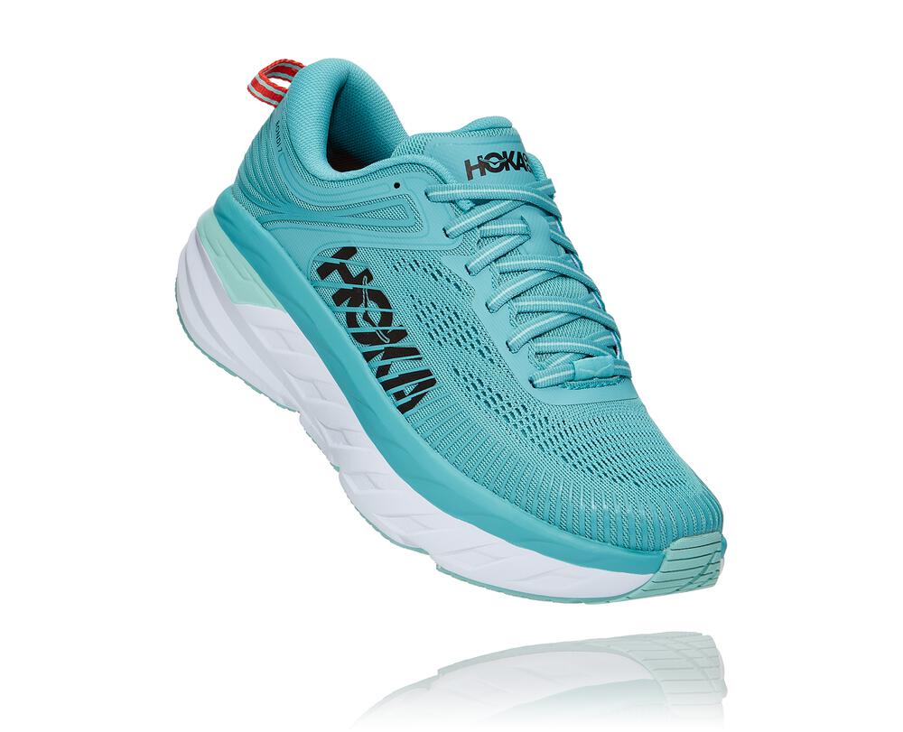 HOKA ONE ONE Bondi 7 for Men - AQUARELLE / EGGSHELL BLUE