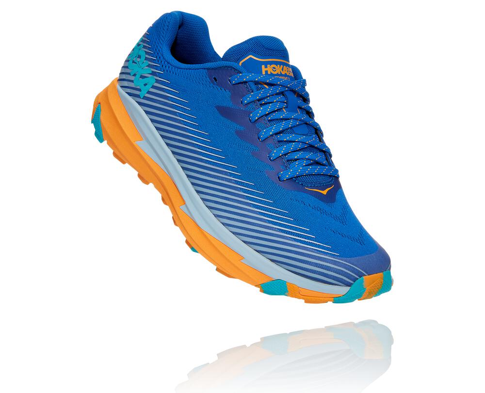 HOKA ONE ONE Torrent 2 for Men - TURKISH SEA / SAFFRON