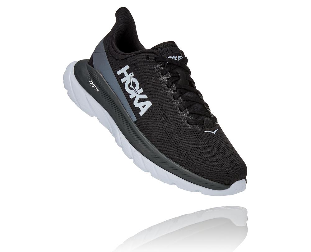 Mach 4 Running Shoe - BLACK / DARK SHADOW