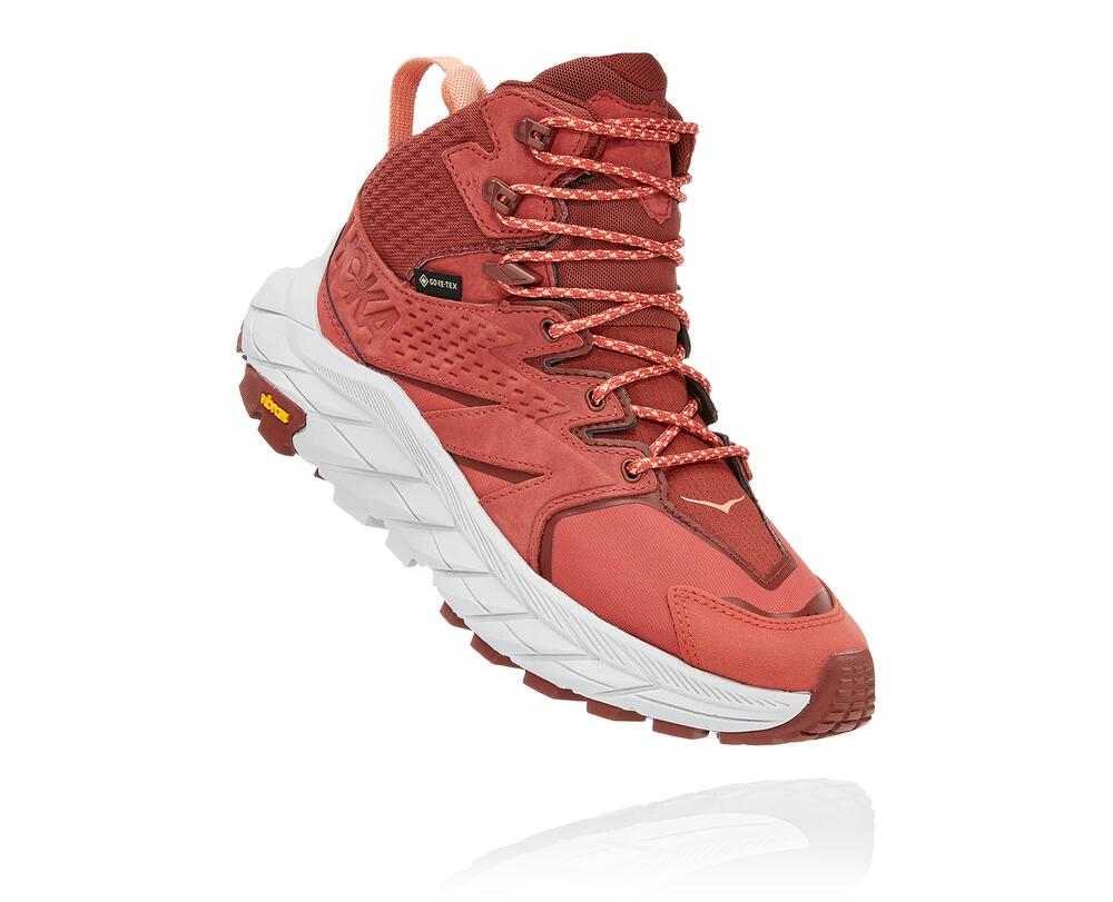 HOKA ONE ONE Anacapa Mid GORE-TEX for Women - HOT SAUCE / CHERRY