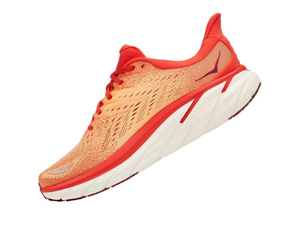 HOKA ONE ONE Clifton 8 for Women - FIESTA / BLAZING ORANGE
