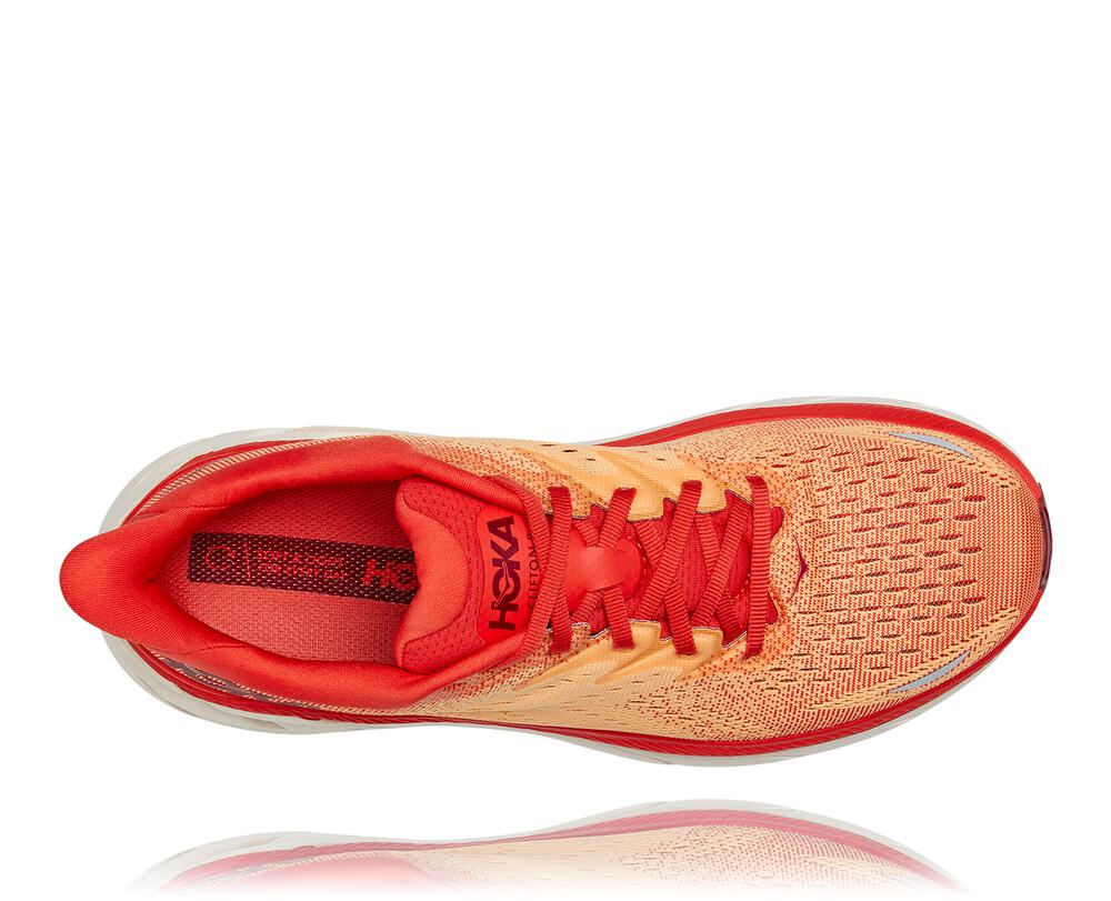 HOKA ONE ONE Clifton 8 for Women - FIESTA / BLAZING ORANGE