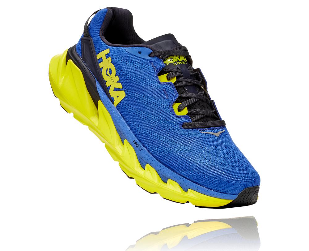 HOKA ONE ONE Elevon 2 for Men - AMPARO BLUE / EVENING PRIMROSE