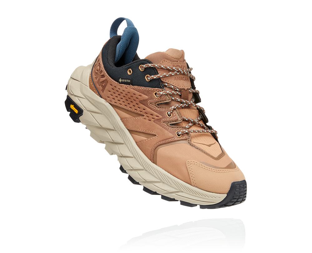 HOKA ONE ONE Anacapa Low GORE-TEX for Women - TIGER'S EYE / BLAC