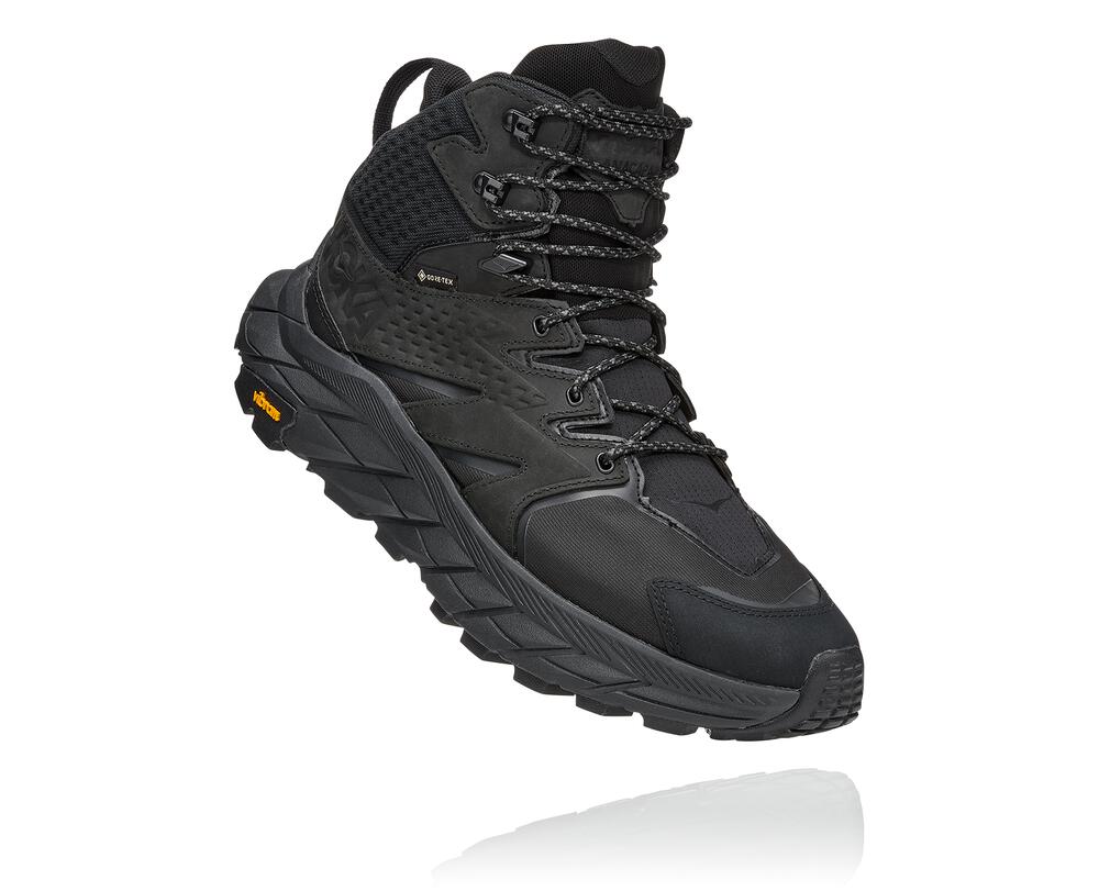 HOKA ONE ONE Anacapa Mid GORE-TEX for Women - BLACK / BLACK