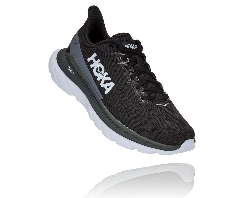 Mach 4 Running Shoe - BLACK / DARK SHADOW