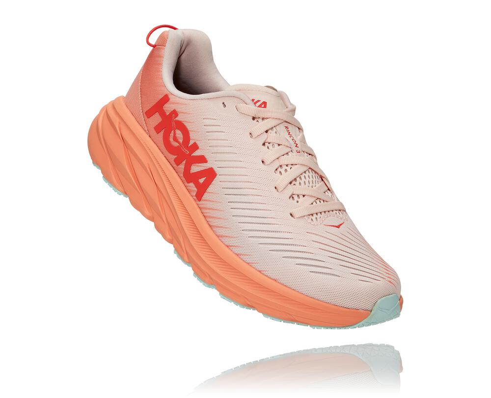 HOKA ONE ONE Rincon 3 for Women - SILVER PEONY / CANTALOUPE