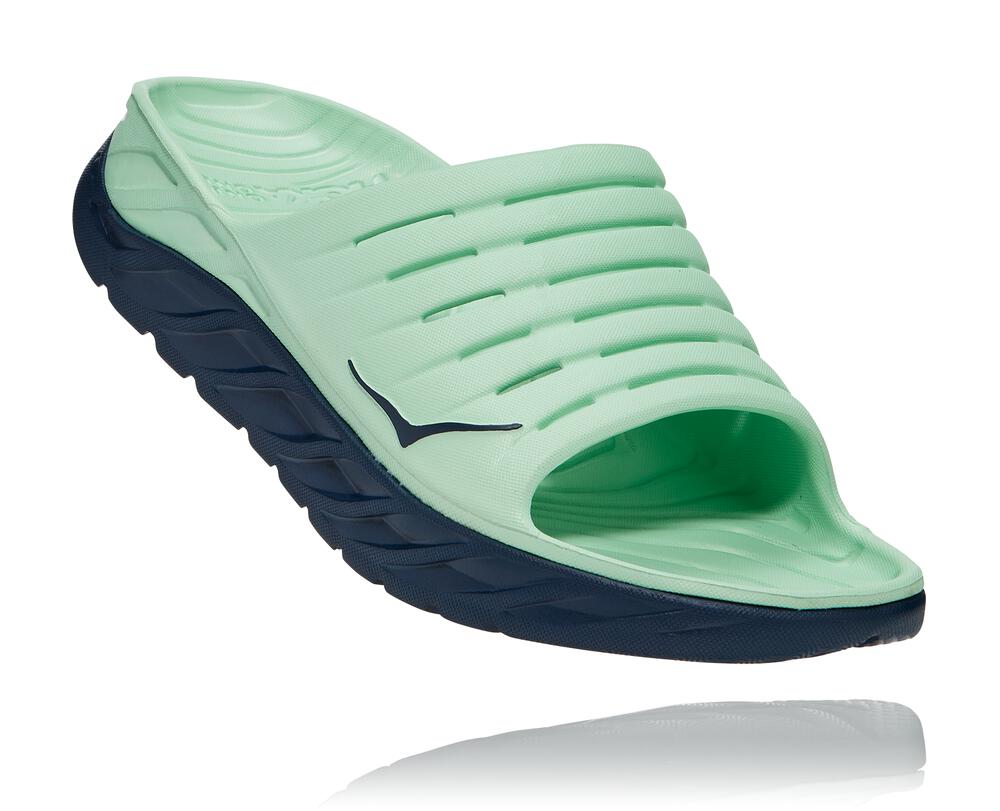 Men's ORA Recovery Slide 2 - GREEN ASH / OUTER SPACE
