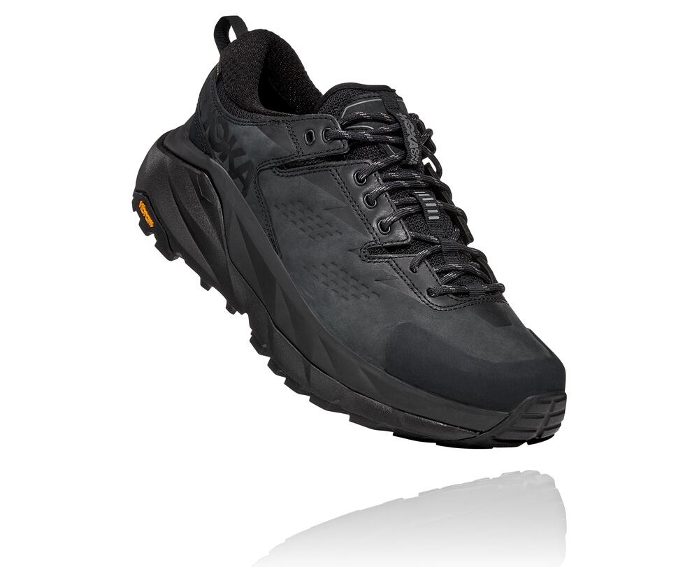 HOKA ONE ONE Kaha Low GORE-TEX for Men - BLACK / CHARCOAL GRAY