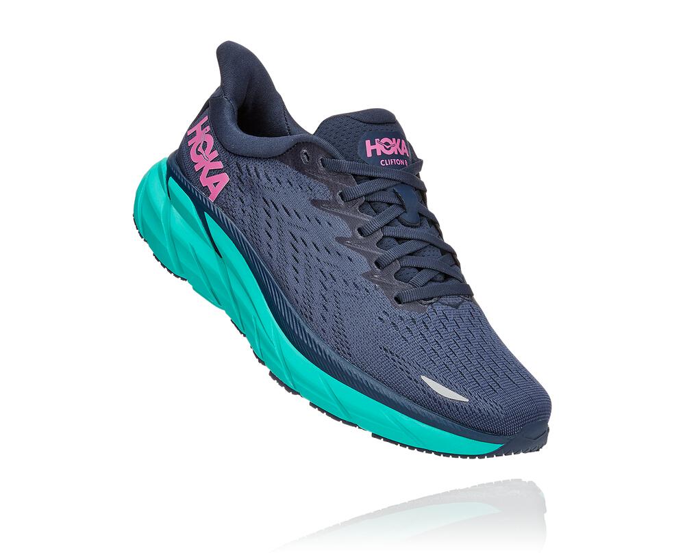 HOKA ONE ONE Clifton 8 for Women - OUTER SPACE / ATLANTIS