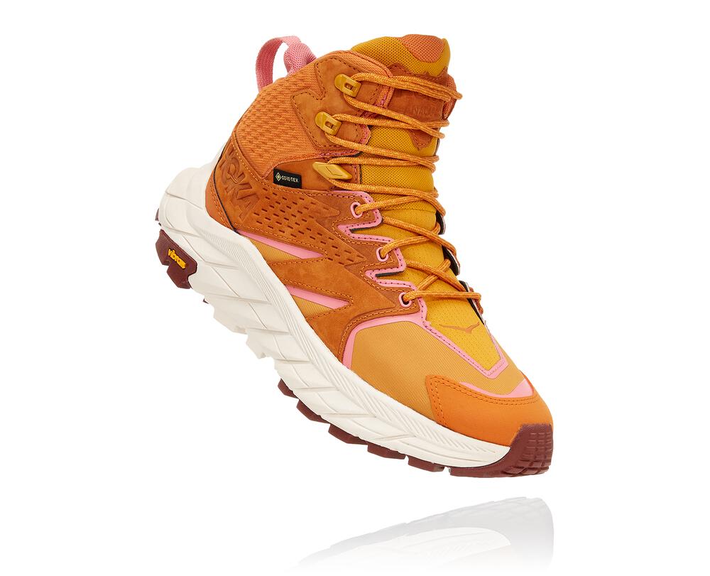 HOKA ONE ONE Anacapa Mid GORE-TEX for Women - DESERT SUN / GOLDE