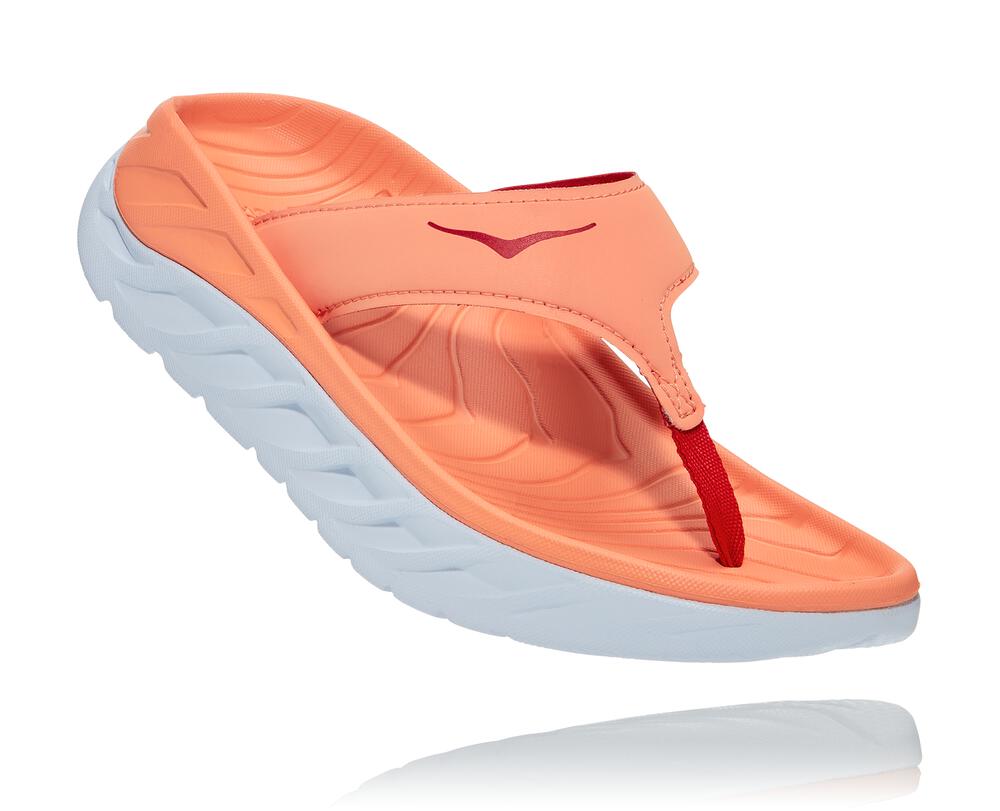 HOKA ONE ONE ORA Recovery Flip for Women - CANTALOUPE / FIESTA